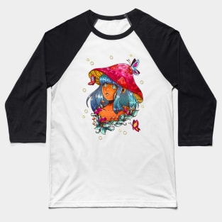 Mushrooms Baseball T-Shirt